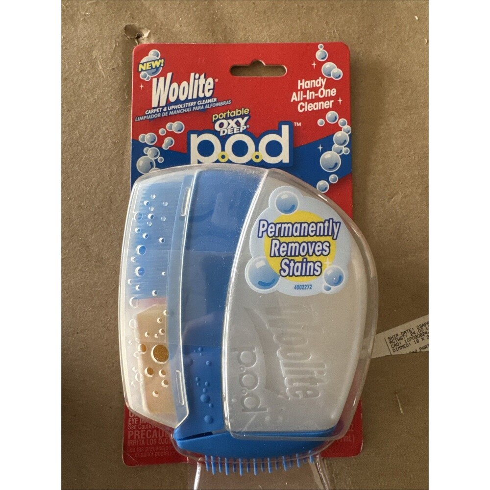 Woolite Portable Oxy Deep POD All In One Carpet Upholstery Cleaner New Sealed